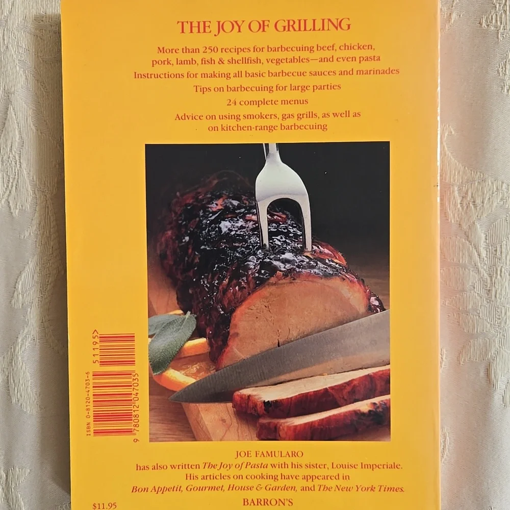 Williams-Sonoma Grilling Cookbook and The Joy of Grilling Cookbook